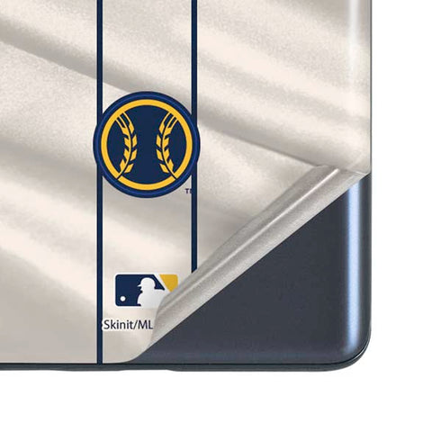 MLB Milwaukee Brewers Home Jersey Galaxy S20 Fan Edition Skin