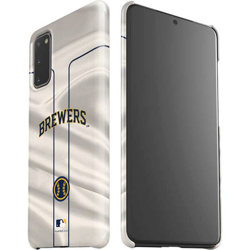 MLB Milwaukee Brewers Home Jersey Galaxy S20 Lite Case