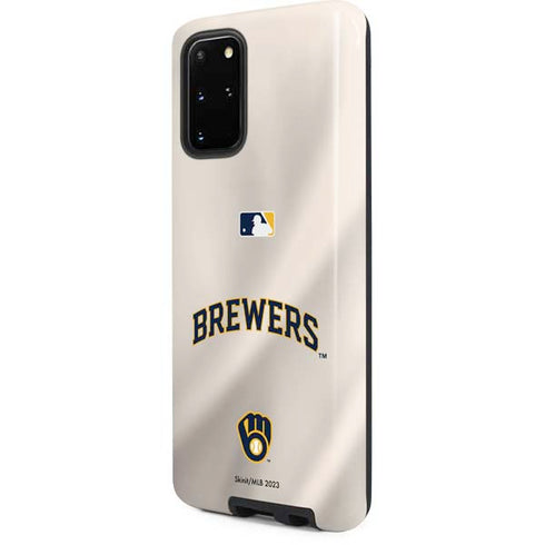 MLB Milwaukee Brewers Home Jersey Galaxy S20 Plus Pro Case