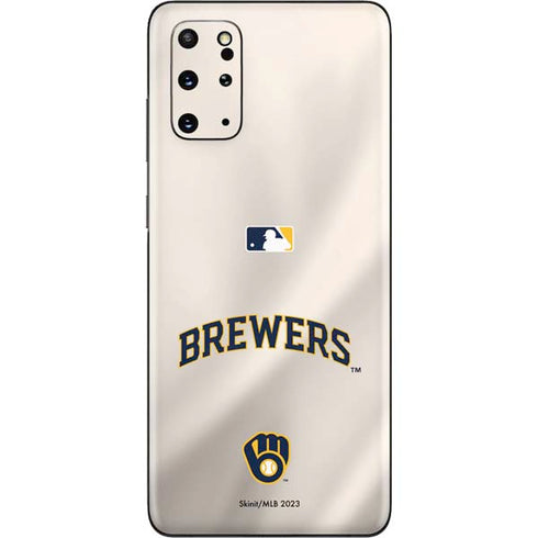 MLB Milwaukee Brewers Home Jersey Galaxy S20 Plus Skin