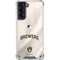 MLB Milwaukee Brewers Home Jersey Galaxy S21 5G Clear Case