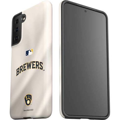 MLB Milwaukee Brewers Home Jersey Galaxy S21 Plus 5G Pro Case