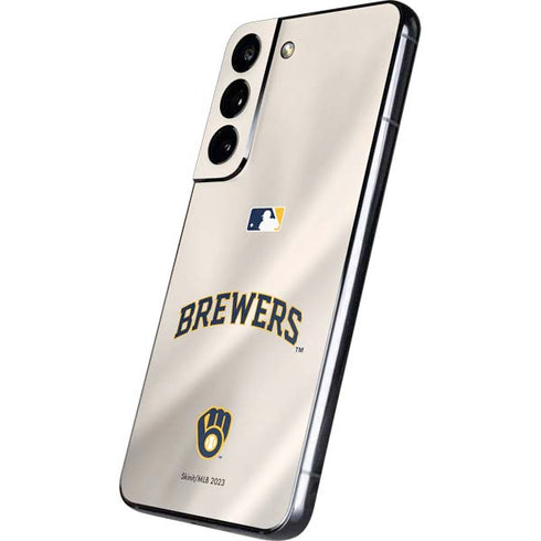 MLB Milwaukee Brewers Home Jersey Galaxy S22 Skin