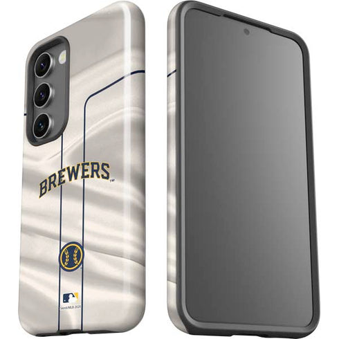 MLB Milwaukee Brewers Home Jersey Galaxy S23 Pro Case