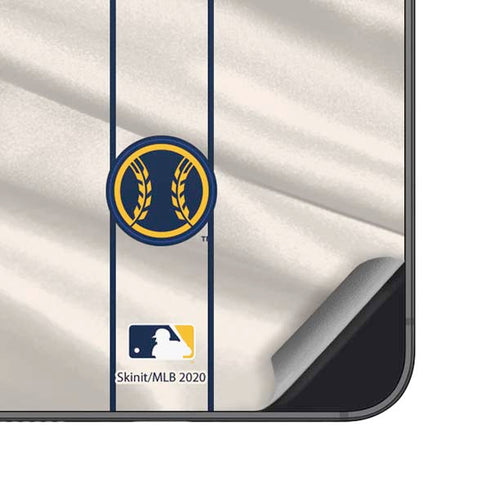 MLB Milwaukee Brewers Home Jersey Galaxy S23 Skin