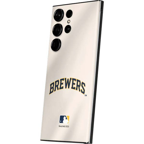 MLB Milwaukee Brewers Home Jersey Galaxy S23 Ultra Skin