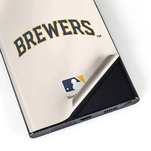 MLB Milwaukee Brewers Home Jersey Galaxy S23 Ultra Skin