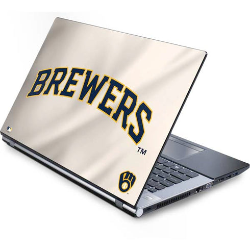 MLB Milwaukee Brewers Home Jersey Generic Laptop Skin