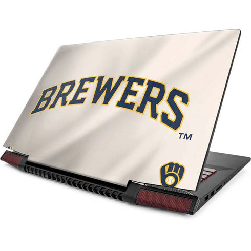 MLB Milwaukee Brewers Home Jersey Lenovo IdeaPad Skin