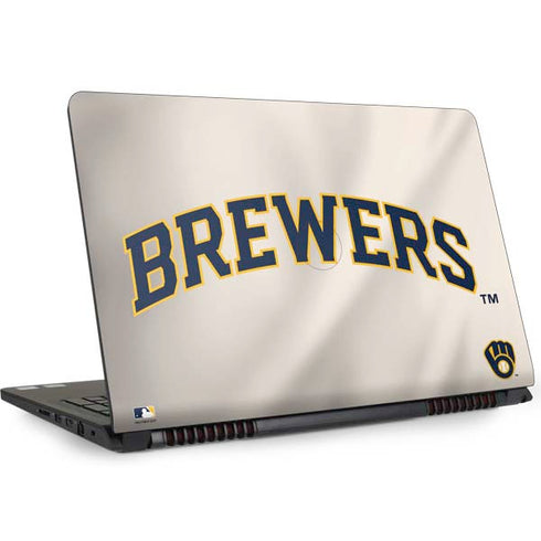 MLB Milwaukee Brewers Home Jersey Dell Inspiron Skin