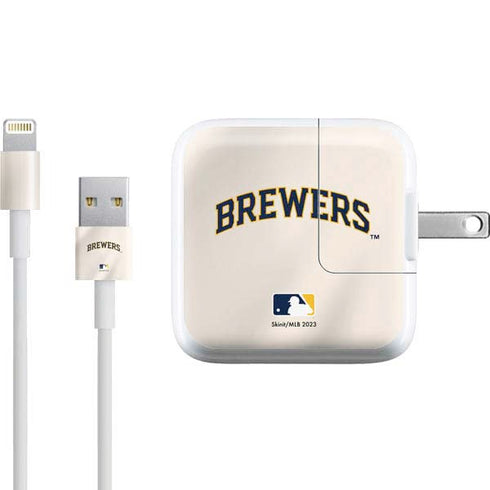 MLB Milwaukee Brewers Home Jersey iPad Charger (10W USB) Skin