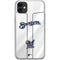 MLB Milwaukee Brewers Home Jersey iPhone 11 Clear Case