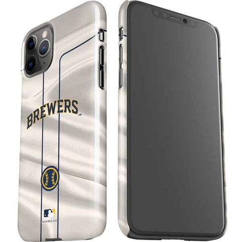 MLB Milwaukee Brewers Home Jersey iPhone 11 Pro Lite Case