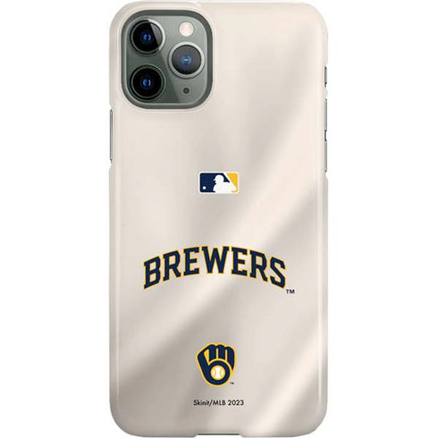 MLB Milwaukee Brewers Home Jersey iPhone 11 Pro Lite Case
