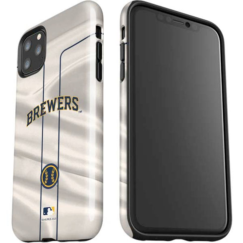MLB Milwaukee Brewers Home Jersey iPhone 11 Pro Max Impact Case