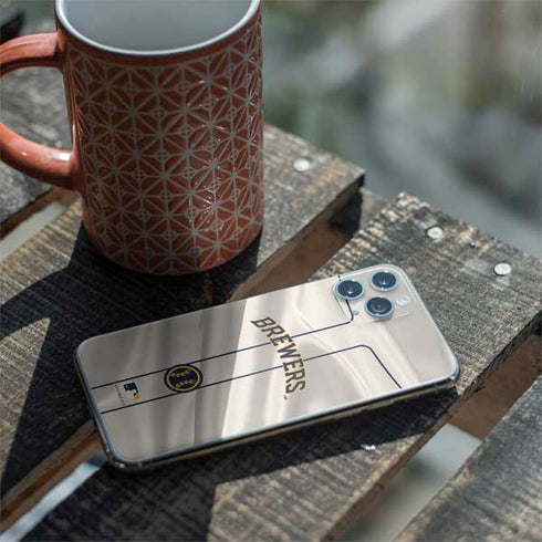 MLB Milwaukee Brewers Home Jersey iPhone 11 Pro Skin