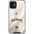 MLB Milwaukee Brewers Home Jersey iPhone 12 Clear Case