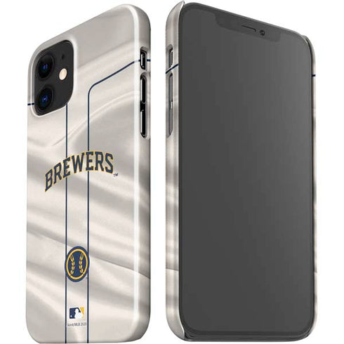 MLB Milwaukee Brewers Home Jersey iPhone 12 Mini Lite Case