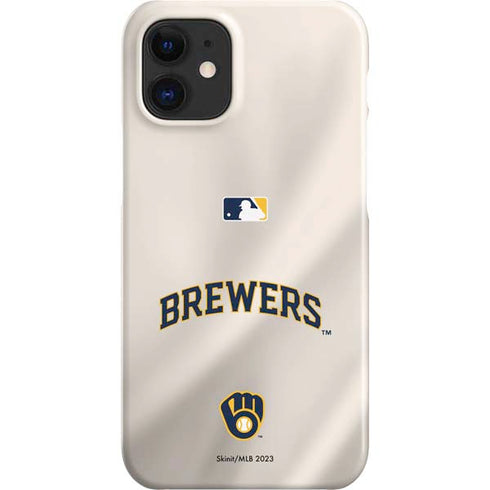 MLB Milwaukee Brewers Home Jersey iPhone 12 Mini Lite Case