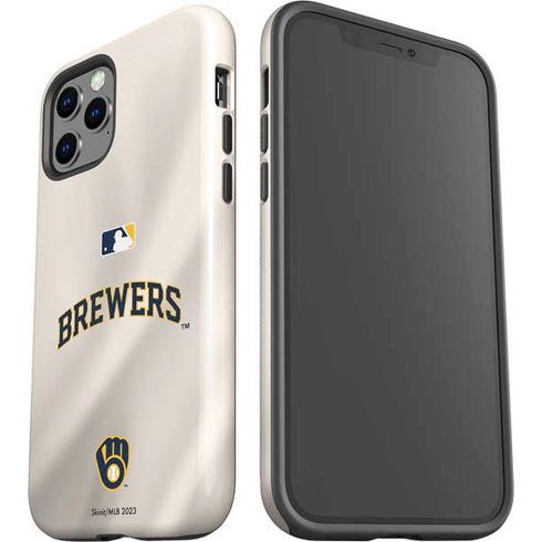 MLB Milwaukee Brewers Home Jersey iPhone 12 Pro Impact Case