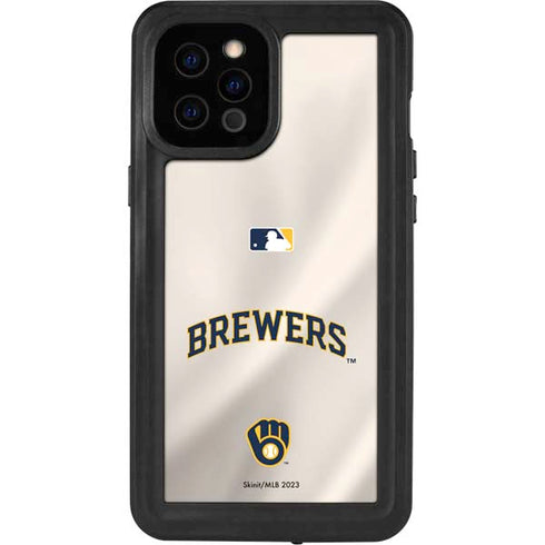 MLB Milwaukee Brewers Home Jersey iPhone 12 Pro Max Waterproof Case