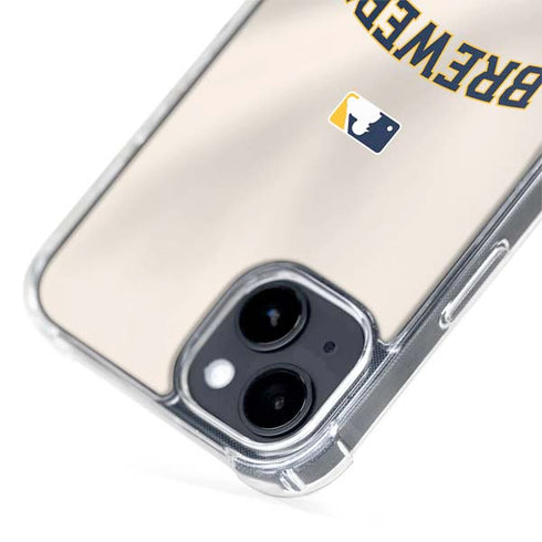 MLB Milwaukee Brewers Home Jersey iPhone 13 MagSafe Case