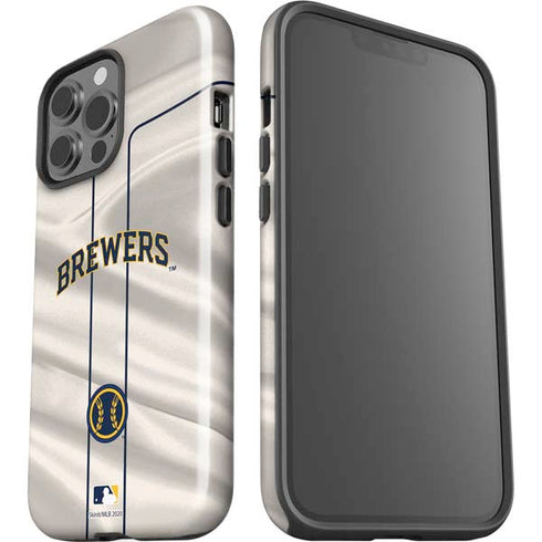 MLB Milwaukee Brewers Home Jersey iPhone 13 Pro Max Impact Case