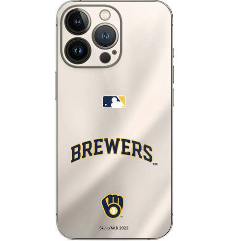 MLB Milwaukee Brewers Home Jersey iPhone 13 Pro Skin