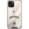 MLB Milwaukee Brewers Home Jersey iPhone 15 Plus Clear Case