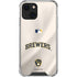 MLB Milwaukee Brewers Home Jersey iPhone 14 Plus Clear Case