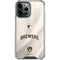 MLB Milwaukee Brewers Home Jersey iPhone 14 Pro Max Clear Case