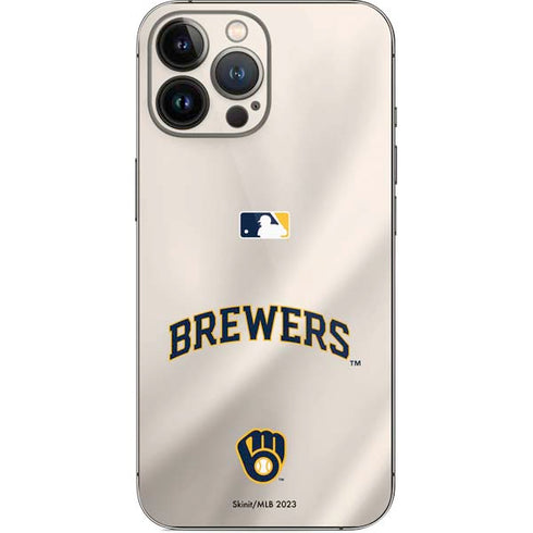 MLB Milwaukee Brewers Home Jersey iPhone 14 Pro Max Skin