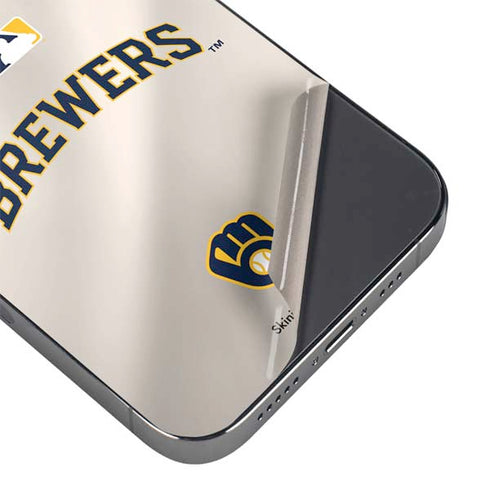 MLB Milwaukee Brewers Home Jersey iPhone 14 Pro Max Skin
