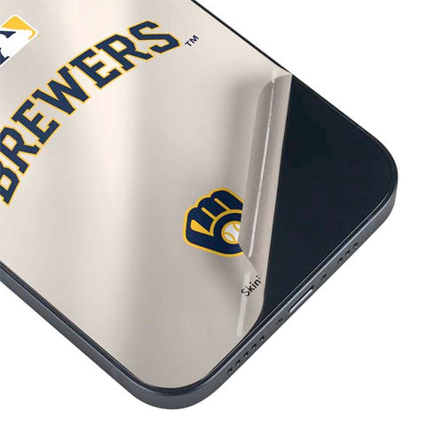 MLB Milwaukee Brewers Home Jersey iPhone 14 Skin