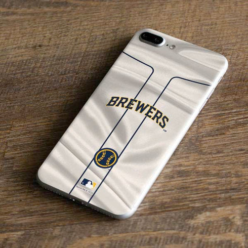 MLB Milwaukee Brewers Home Jersey iPhone 7 Plus Skin