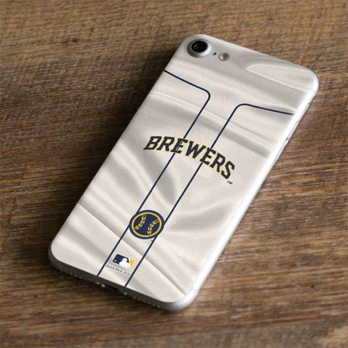 MLB Milwaukee Brewers Home Jersey iPhone 7 Skin