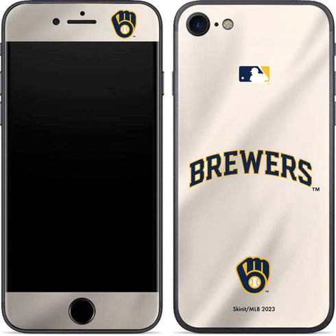 MLB Milwaukee Brewers Home Jersey iPhone SE (2nd & 3rd Gen) Skin
