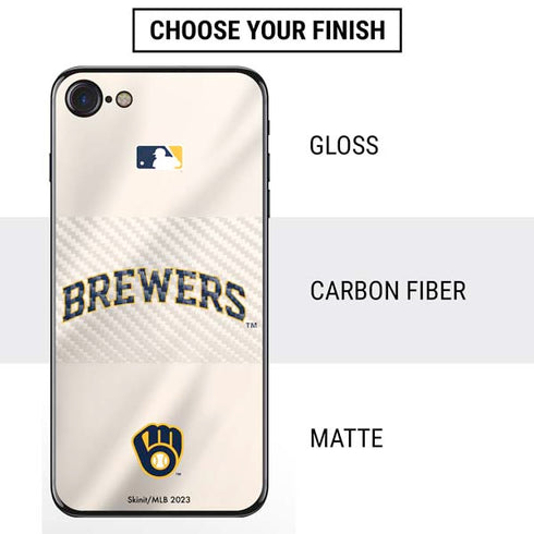 MLB Milwaukee Brewers Home Jersey iPhone SE (2nd & 3rd Gen) Skin