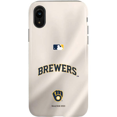MLB Milwaukee Brewers Home Jersey iPhone XR Pro Case