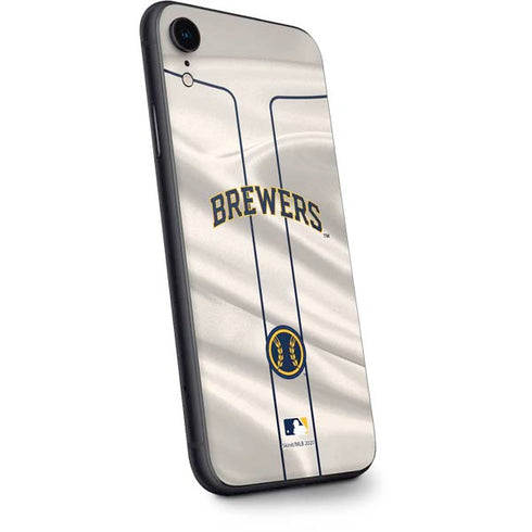 MLB Milwaukee Brewers Home Jersey iPhone XR Skin