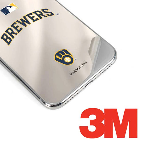 MLB Milwaukee Brewers Home Jersey iPhone XS Max Skin