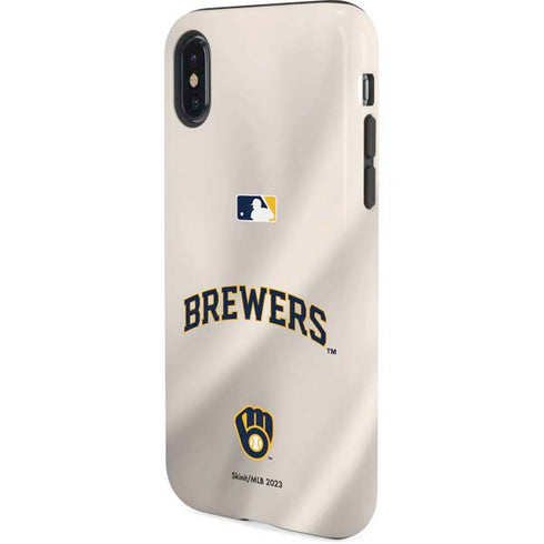 MLB Milwaukee Brewers Home Jersey iPhone XS Pro Case