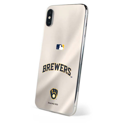 MLB Milwaukee Brewers Home Jersey iPhone XS Skin