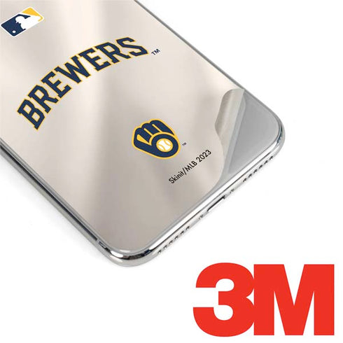 MLB Milwaukee Brewers Home Jersey iPhone XS Skin