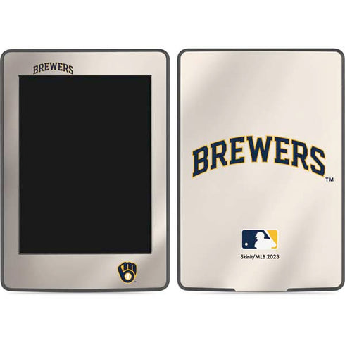 MLB Milwaukee Brewers Home Jersey Amazon Kindle Skin