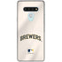 MLB Milwaukee Brewers Home Jersey LG Stylo 6 Clear Case