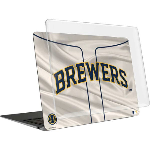 MLB Milwaukee Brewers Home Jersey MacBook Air 13in M1 (2021) Case plus Skin