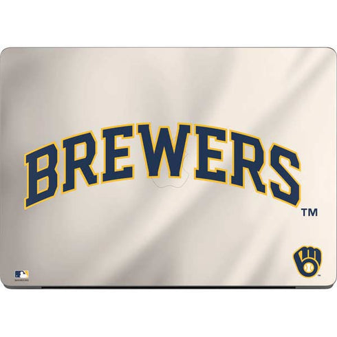 MLB Milwaukee Brewers Home Jersey MacBook Pro 14in (2021-24) Skin
