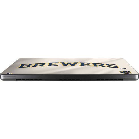 MLB Milwaukee Brewers Home Jersey MacBook Pro 14in (2021-24) Skin