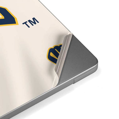 MLB Milwaukee Brewers Home Jersey MacBook Pro 14in (2021-24) Skin